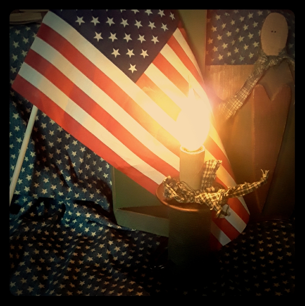 Candle wick lamp